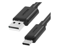 Kabel UNITEK Kabel USB-A - USB-C 25cm Y-C480BK